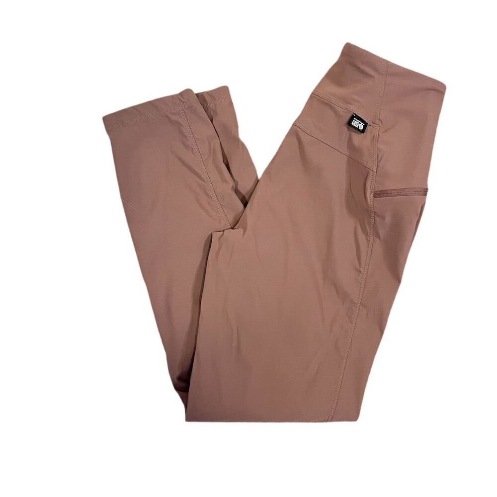 Mountain Hardwear Women's Ankle Pants XS Brown High-Rise UPF 50
